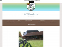 hasselrothasv.wordpress.com Webseite Vorschau