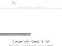 klangschalen-center-gmbh.de Webseite Vorschau