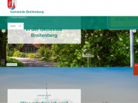 gemeinde-breitenberg.de Webseite Vorschau
