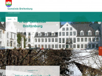 gemeinde-breitenburg.de Webseite Vorschau