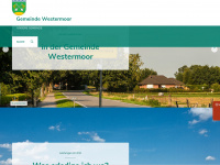 gemeinde-westermoor.de Webseite Vorschau