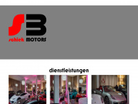 schiek-motors.ch Webseite Vorschau