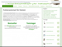 futterautomat-katze-test.de Webseite Vorschau