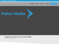 pabst-media.com Webseite Vorschau