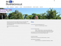 solo-fahrschule.ch Webseite Vorschau