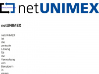 netunimex.ch Webseite Vorschau