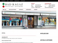 apotheke-bad-ragaz.ch Webseite Vorschau