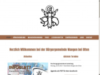 bgwangenbo.ch Webseite Vorschau