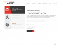 garage-huber-ag.ch Webseite Vorschau
