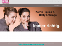 piplies-und-laminga.de Webseite Vorschau