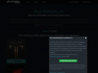 players2play.de Webseite Vorschau