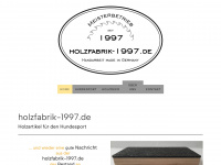 holzfabrik-1997.de Webseite Vorschau