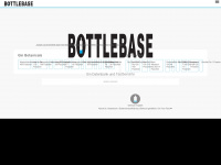 bottlebase.com Webseite Vorschau