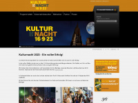 kulturnacht-ulm.de Webseite Vorschau