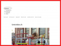 umtriebe.ch Webseite Vorschau