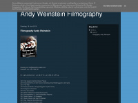 andyweinsteinfilmography.blogspot.com Webseite Vorschau
