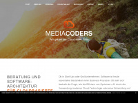 mediacoders.de Webseite Vorschau