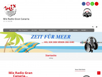 mixradio.eu Webseite Vorschau