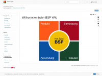 bspwiki.at Webseite Vorschau