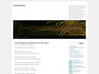 transitionals.wordpress.com Webseite Vorschau