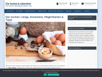 eier-kochen.net Webseite Vorschau