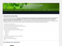 teeautomat-teemaschine.de Webseite Vorschau