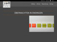 zollhaus-endingen.de Webseite Vorschau