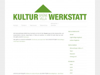 kulturwerkstatt-halle.de Webseite Vorschau