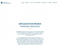 franchiseverband-forum.com Webseite Vorschau