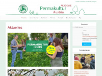 permakultur-austria-akademie.at Webseite Vorschau