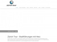 zuerichtour.ch Webseite Vorschau