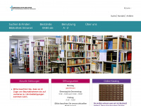 bibliotheken-ekbo.de Webseite Vorschau