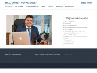 novak-kaiser.at Webseite Vorschau