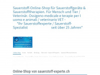 sauerstoff-experte.ch Webseite Vorschau