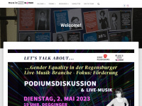 musicbywomen.de Webseite Vorschau