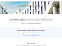 immoplus-services.ch Webseite Vorschau