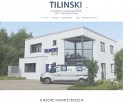 tilinski.com Webseite Vorschau
