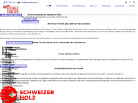 steimlefenster.ch Webseite Vorschau
