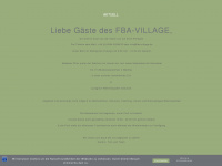 fba-village.de Webseite Vorschau