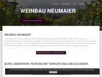 weinbau-neumaier.at Webseite Vorschau