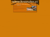 kraeuter.cc Webseite Vorschau