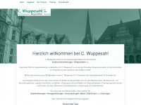cwuppesahl.com Webseite Vorschau