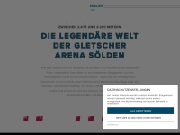 oetztalergletscher.com Webseite Vorschau