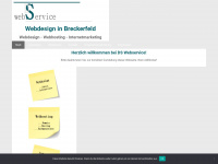 webdesign-in-breckerfeld.de Webseite Vorschau