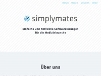 simplymates.de Webseite Vorschau