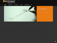 technopart-messebau.de Webseite Vorschau