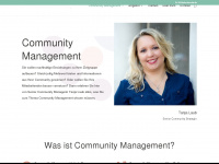 communitymanagement.de Webseite Vorschau