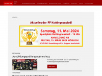 ff-kottingneusiedl.at Webseite Vorschau