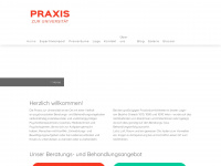 praxis-zur-universitaet.at Webseite Vorschau
