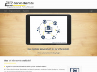 kfz-serviceheft.de Webseite Vorschau